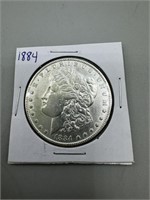 1884 Morgan Silver Dollar