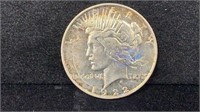 1922-D Peace Silver Dollar Dipped