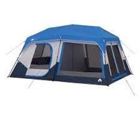 8 Person Tent & Screen House w/Lights B103