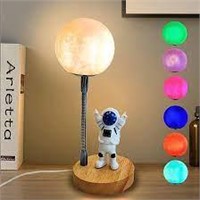 3D Moon/Astronaut Lamp For Kids A17