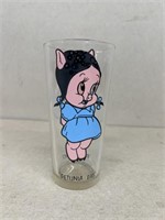 1973 PETUNIA pig character glass very hard to find