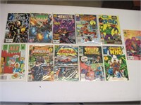 Lot of 11 Marvel Comics