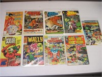 Lot of 9 Mixed Comics