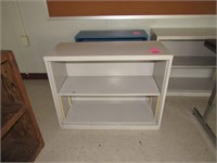 Beige Metal Bookcase