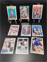 9 Gary Carter baseball cards