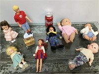 Group of dolls