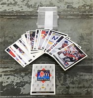 1992 UD McDonalds All Stars 1-27 cards