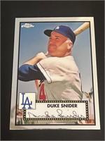 Duke Snider Topps Chrome