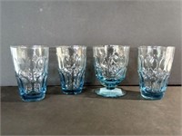Mesa Blue Fostoria Glasses