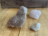 3 mineral stones