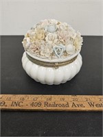 Vintage Lenwile Ardalt Porcelain Hinged Trinket