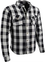 XXL- Milwaukee Leather Men's Plaid Flannel Biker