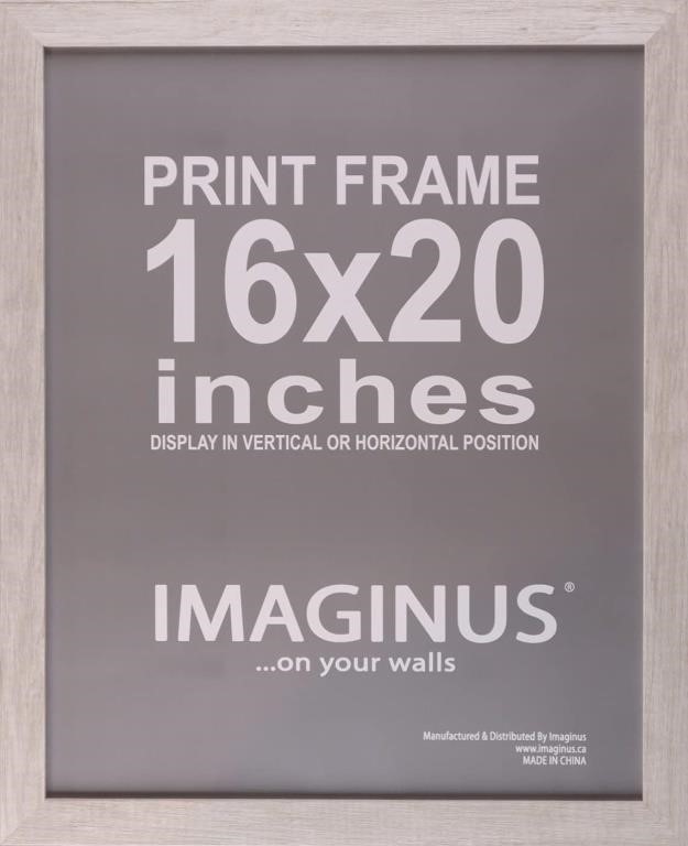 Imaginus Driftwood MDF Wood Frame with Presence!