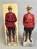 RCMP CANADIAN MIST DECANTER WITH BOX