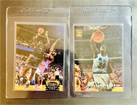 1993 Topps #201 & #100 Shaquille O’Neal rookie