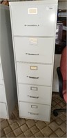 5 Drawer Metal Legal File Cabinet