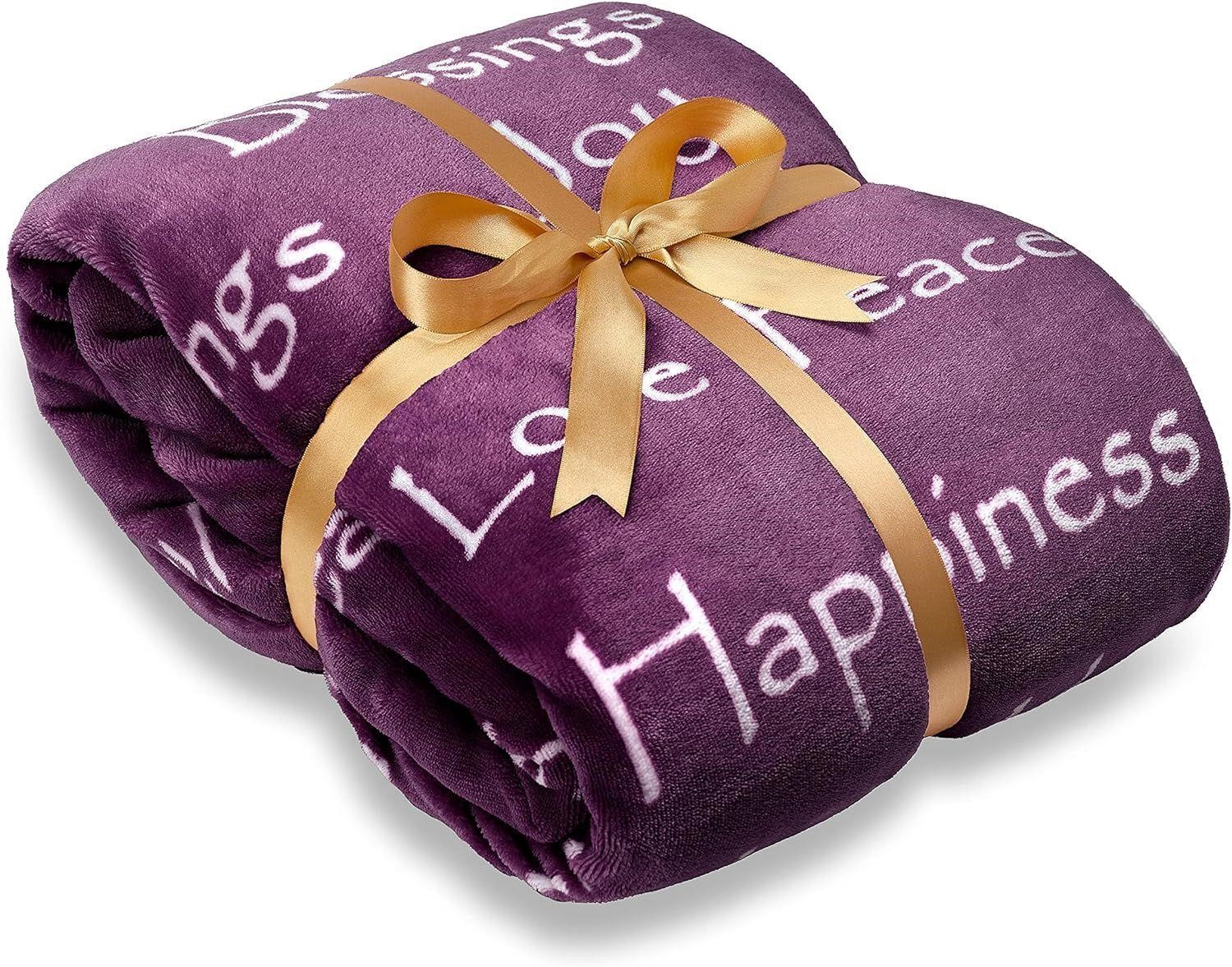 Love & Joy Inspiring Gift Throw Blanket