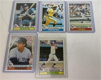 5- 1979 Topps Baseball Card Lot