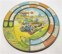 Vintage Tin Brownie Auto Race Marble Game