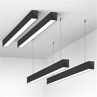 4-Pk Barrina LED Linear Light with Remote, 4FT