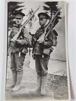 WW1 Military Soldiers Postcard