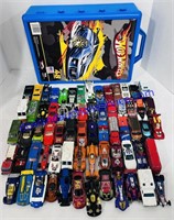 Lot of 80 Hot Wheels in Carry Case