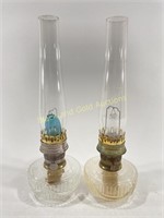 (2) VTG Aladdin Oil Lamps