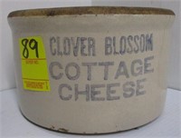 CLOVER BLOSSOM COTTAGE CHEESE CROCK