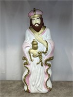 Nativity Wise Man light up blow mold, plugged in