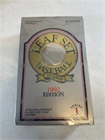 (SEALED) LEAF SET 1992 EDITION BASEBALL CARDS -