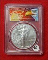2022 American Eagle PCGS MS70 1 Ounce Silver