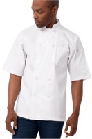 Size Small Chef Works Mens Volnay Chef Coat,