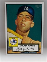 2006 Topps '52 Mickey Mantle Green #311