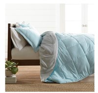 Reversible Down Alternative Comforter - Queen/Full