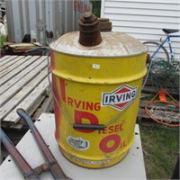 5GAL IRVING DIESEL FUEL CAN