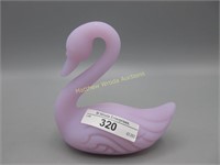 Fenton lavender satin Swan