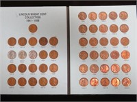 1941-1958 LINCOLN WHEAT CENT COLLECTION