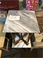 2 Marble Top Stands