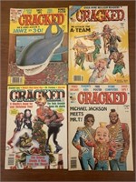 (4) Vintage Cracked Magazines