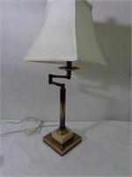 lampe de table articulée bronze