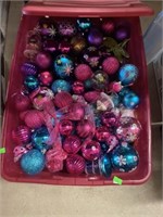 Tote Of Christmas Ornaments