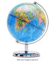 World Globe Dia (14cm)- Mini Globe Political Map