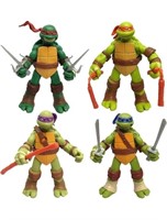 4PCS Turtle Action Figures,4.8"