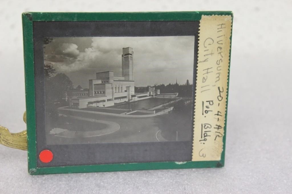 A Vintage Glass Slide Negative