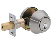 Taymor Single Cylinder Deadbolt Polished Chrome