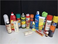 ASSORTED CLEANING SUPPLIES (PLEDGE, WOOLITE,