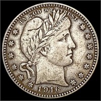 1916-D Barber Quarter NEARLY UNCIRCULATED