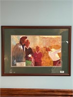 "Jack Nicklaus" Print 37 x 25