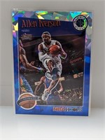 2019-20 Hoops Prem Stock Iverson Blue Cracked Ice