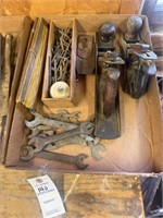 Wrenches, (2) Wood Planes and Allen Wrenches